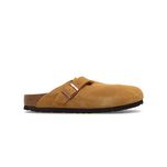 Сланці Birkenstock Boston Soft Footbed Suede Leather Brown