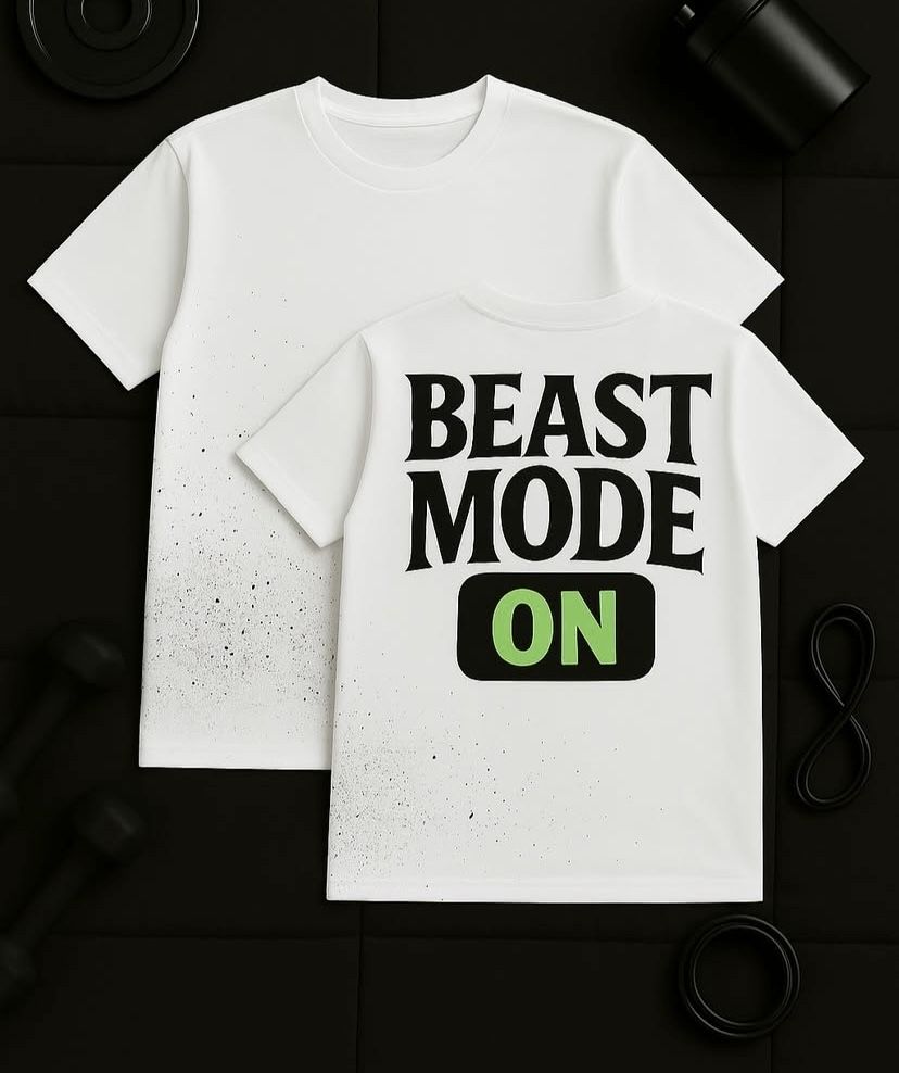 T-shirt de academia feitas a mão