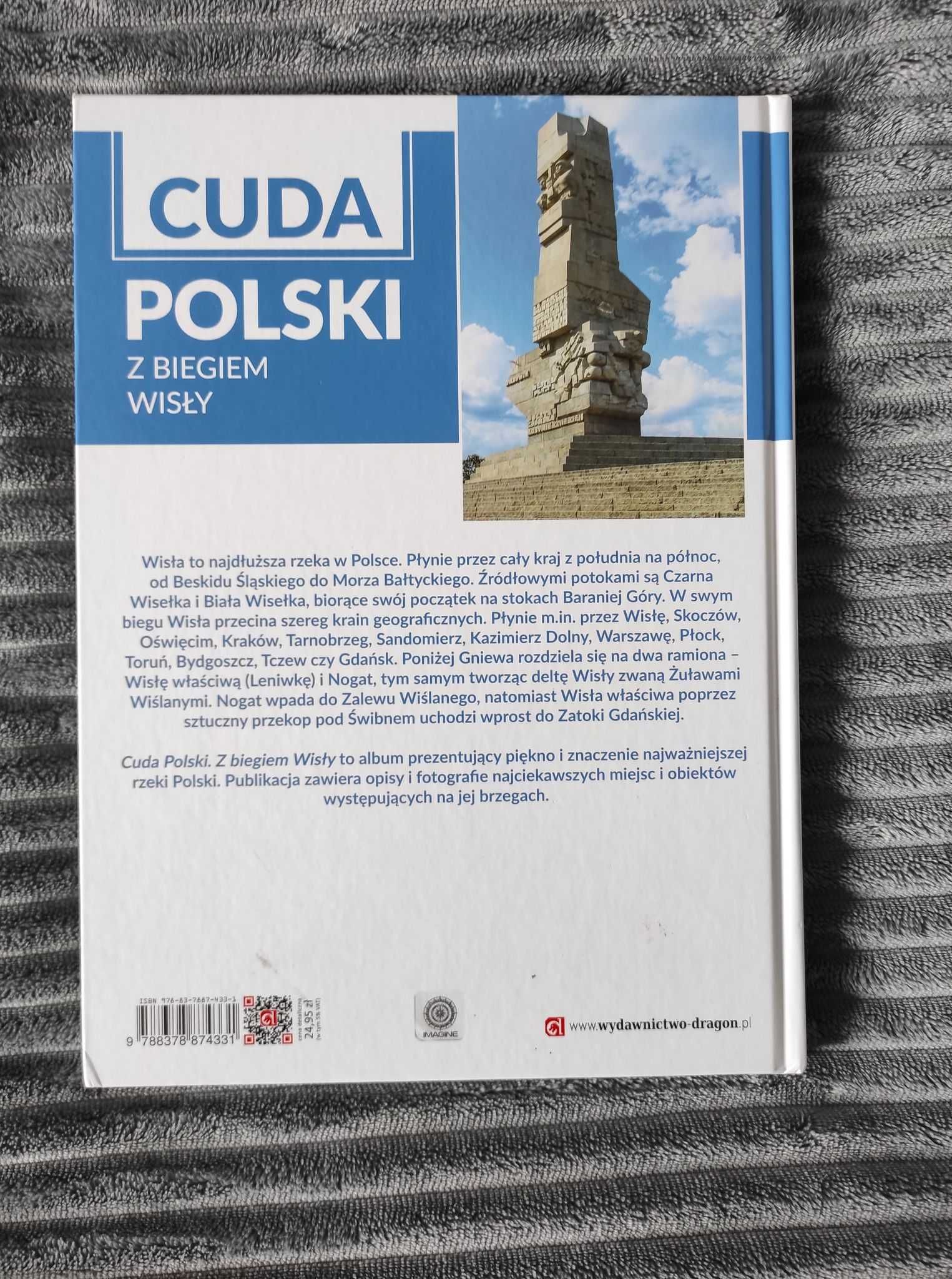 książka cuda Polski z biegiem Wisły