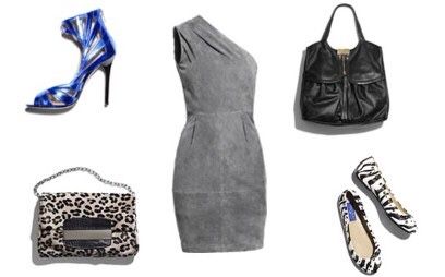 Sukienka skórzana Jimmy Choo for H&M xs 34 skóra