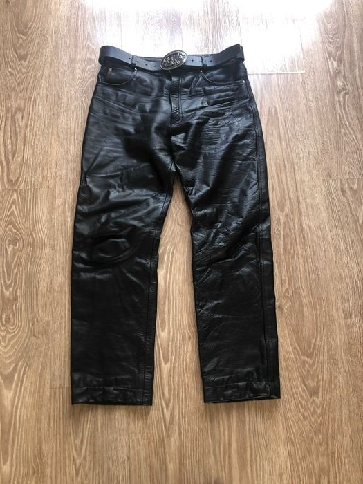 Kurtka skórzana Husar i spodnie prospeed męskie