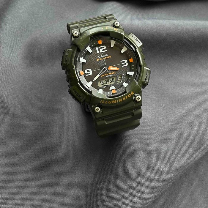 Годинник CASIO AQ-S810W-3AVDF TOUGH SOLAR Exclusive привезений з США