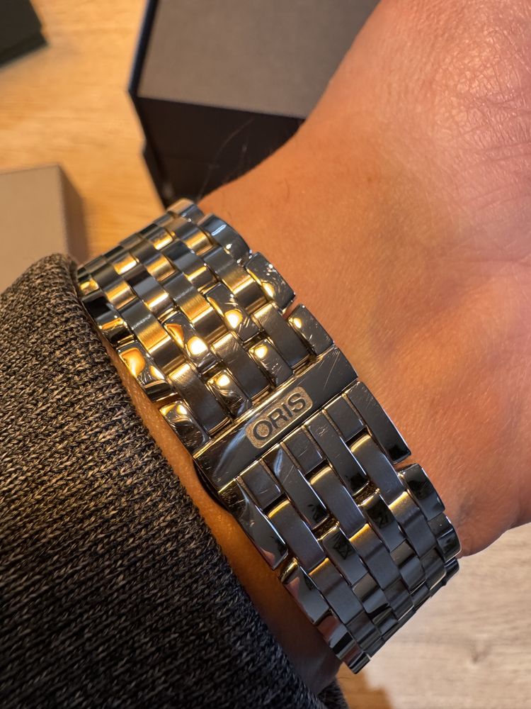 Oris Artelier Date pelny zestaw z dokumentacją