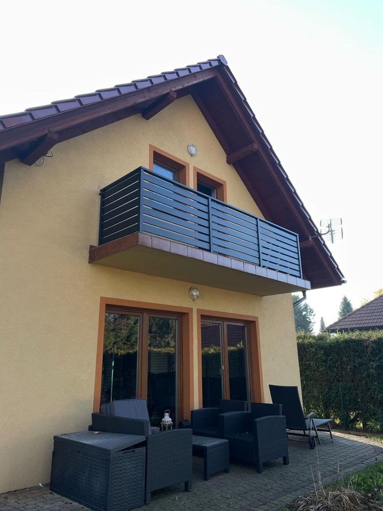 Balustrada Balkonowa Aluminium