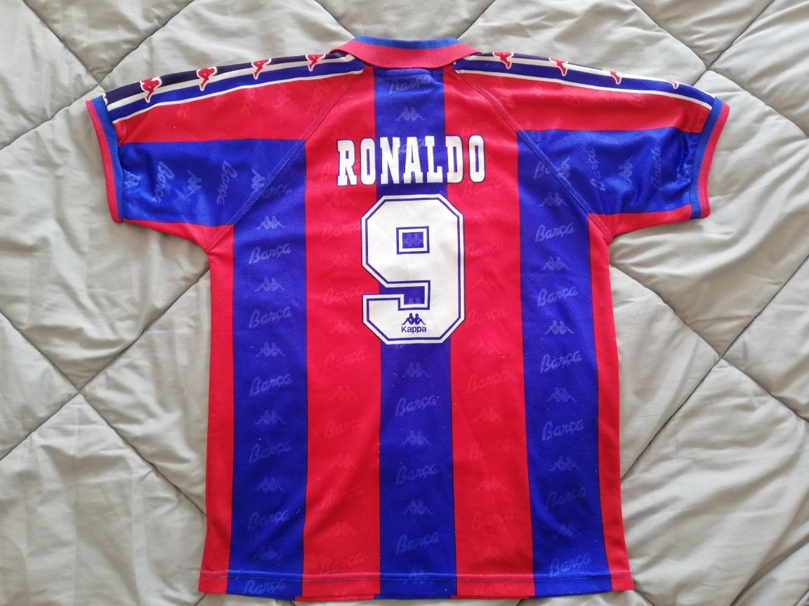 Camisola Barcelona Vintage Ronaldo fenómeno 1996/1997