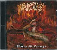 CD Krisiun - Works Of Carnage (2008) (Black Disc) (Century Media)