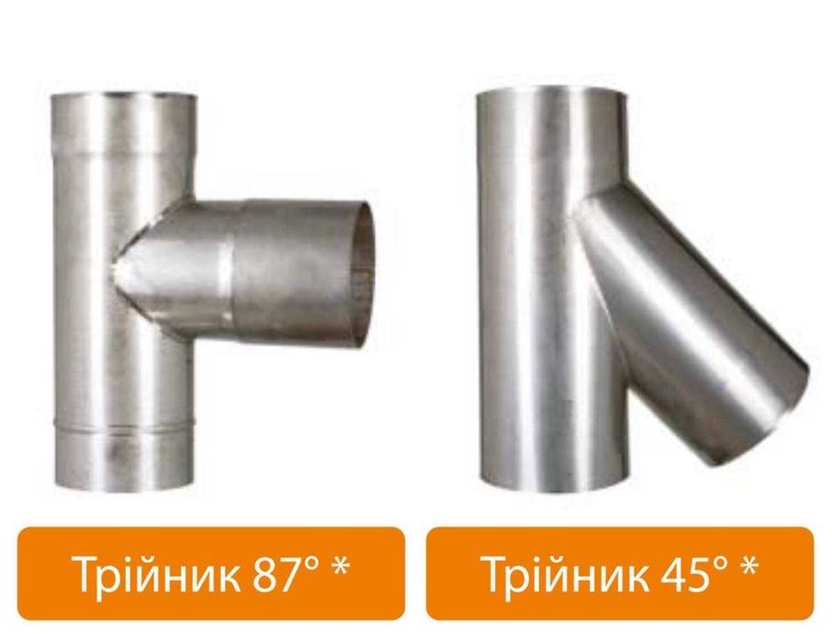 Дымоходы одностенные из нержавеющей стали AISI 201 завод-"ЛІРА-ЛТД"