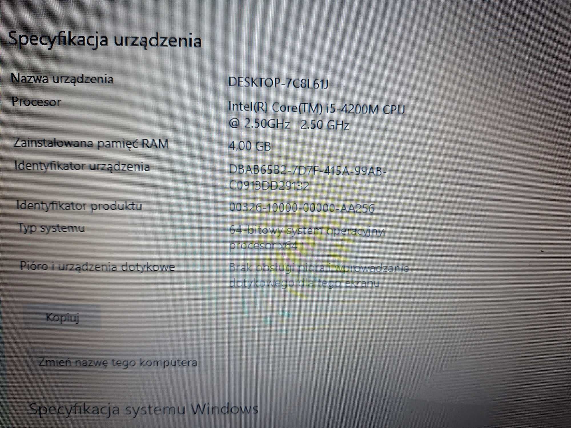 Laptop Toschiba Sattelite C55-A-1N5  15,6 cali plus gratisy