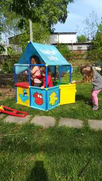 domek ogrodowy do skladania dla dzieci w wieku ok 1-6 lat