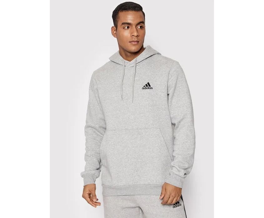 Оригінальне худі Adidas Essentials Fleece Hoodie Grey H12213 із США