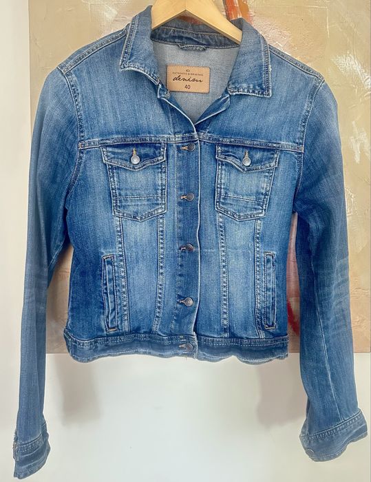 Damska kurtka jeansowa Lindex L/40