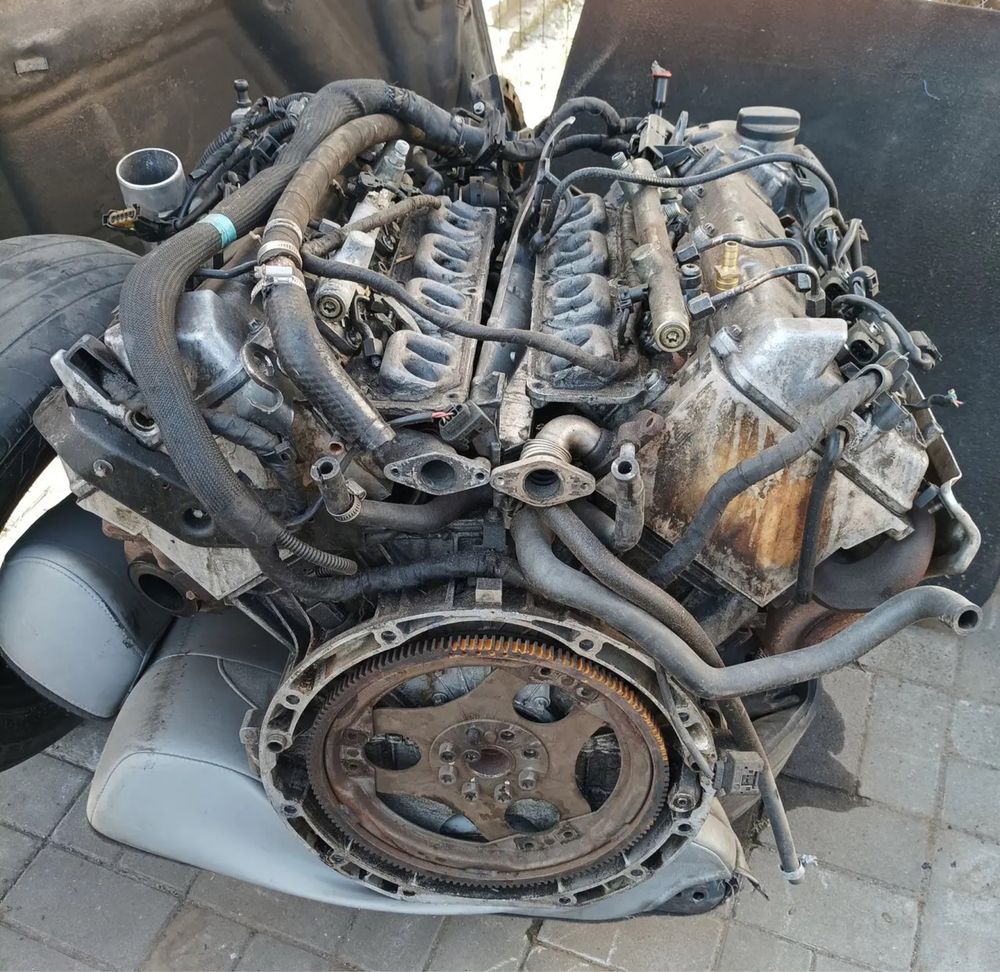 Двигатель в сборе mercedes w211 ml w163 4.0 cdi v8