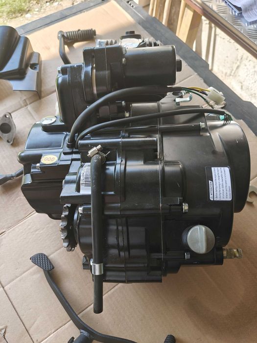 Silnik 125cc BTS 4T jak nowy aluminiowy cylinder MOTOROWER