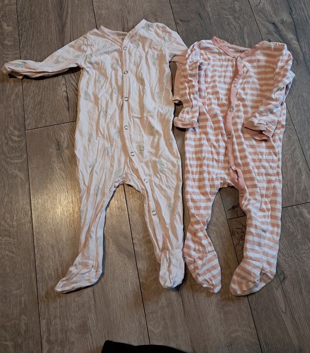 Zestaw ubranek na dziewczynke 74cm