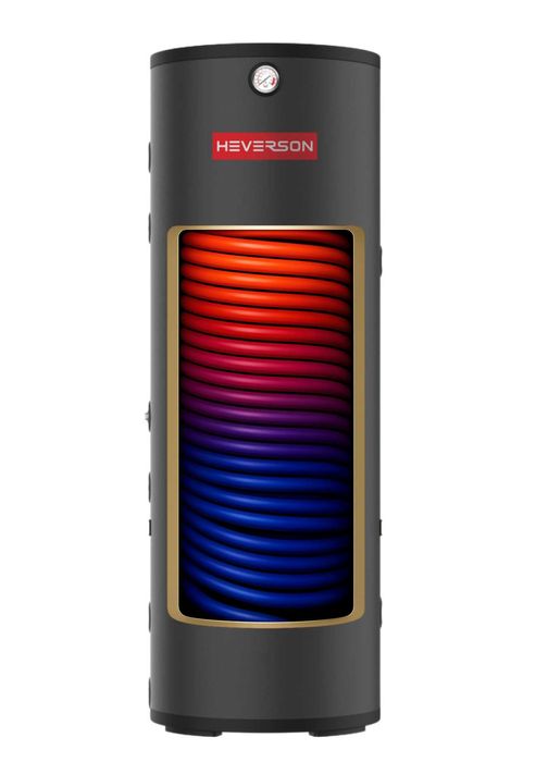 Zasobnik nierdzewny bojler 300L CWU HEVERSON z wężownicą 4m² bojler