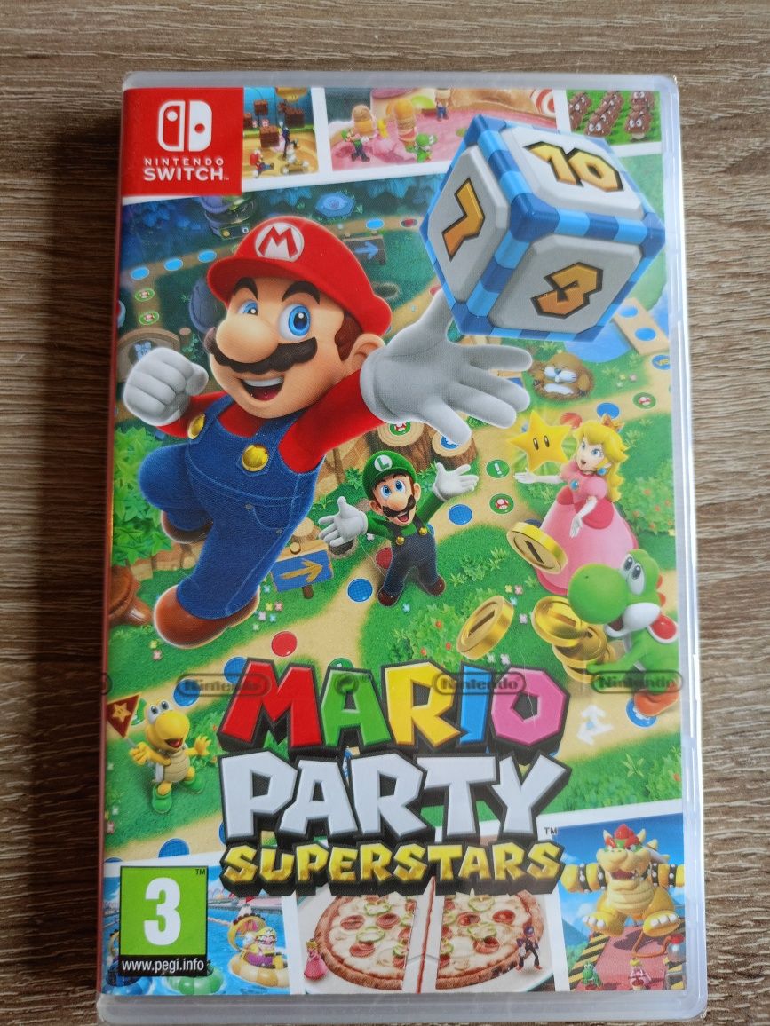 Mario Party Superstars Nintendo Switch 1/2 Nowa w Foli