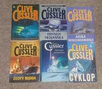 Clive Cussler - pakiet 6 książek przygodowych