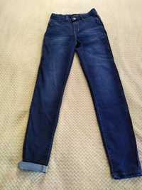 Nowe spodnie jeansy rurki skinny dla dziewczynki Reserved rozmiar 164