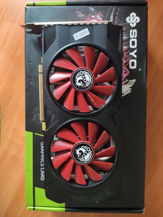 Відеокарта AMD Radeon SOYO RX 580 8GB Monarch Dragon (RX580 8G DDR5)