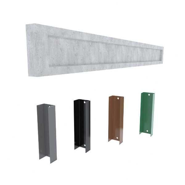 Podmurówka pełna dł 300cm betonowa 20x300x5cm ogrodzeniowa