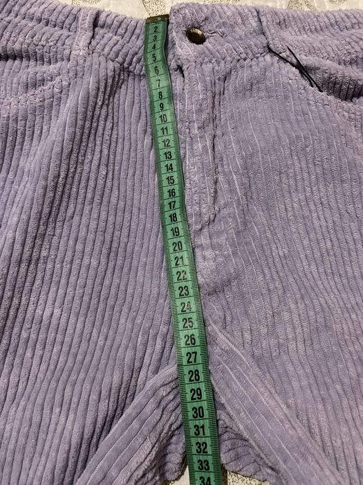 Фіолетові вельветові штани Zara