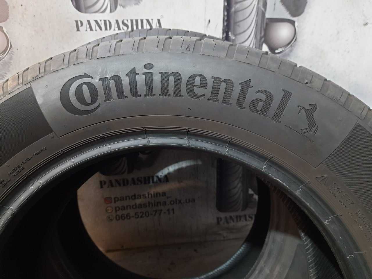 Шини 6мм 225/60 R17 CONTINENTAL EcoContact 6 б/у літо склад