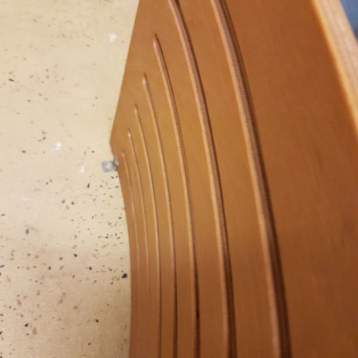 Wieszak z drewna giętego vintage