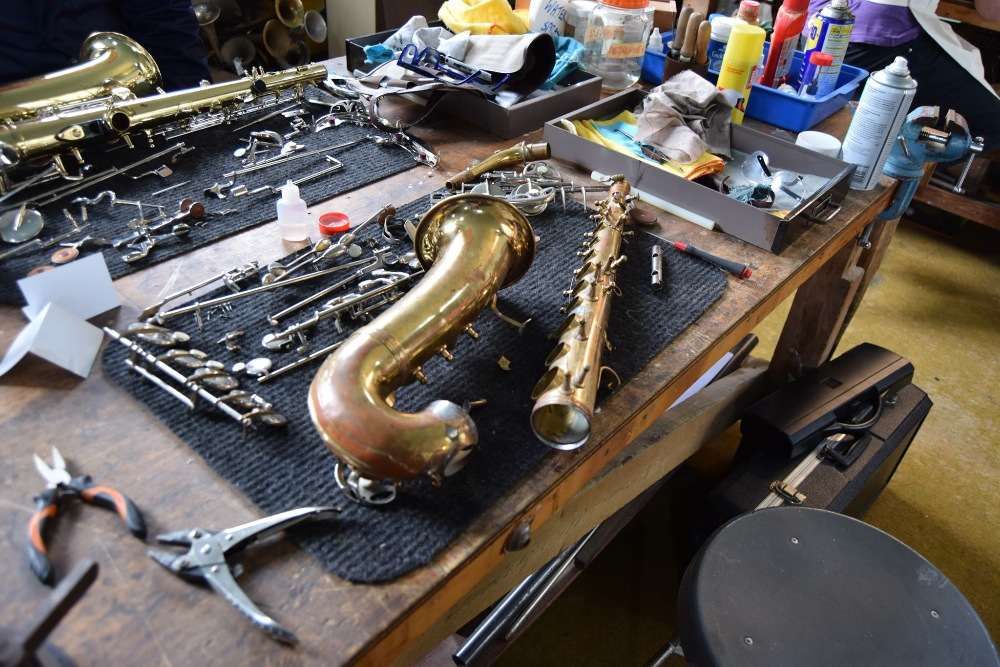 Reparação de Saxofones