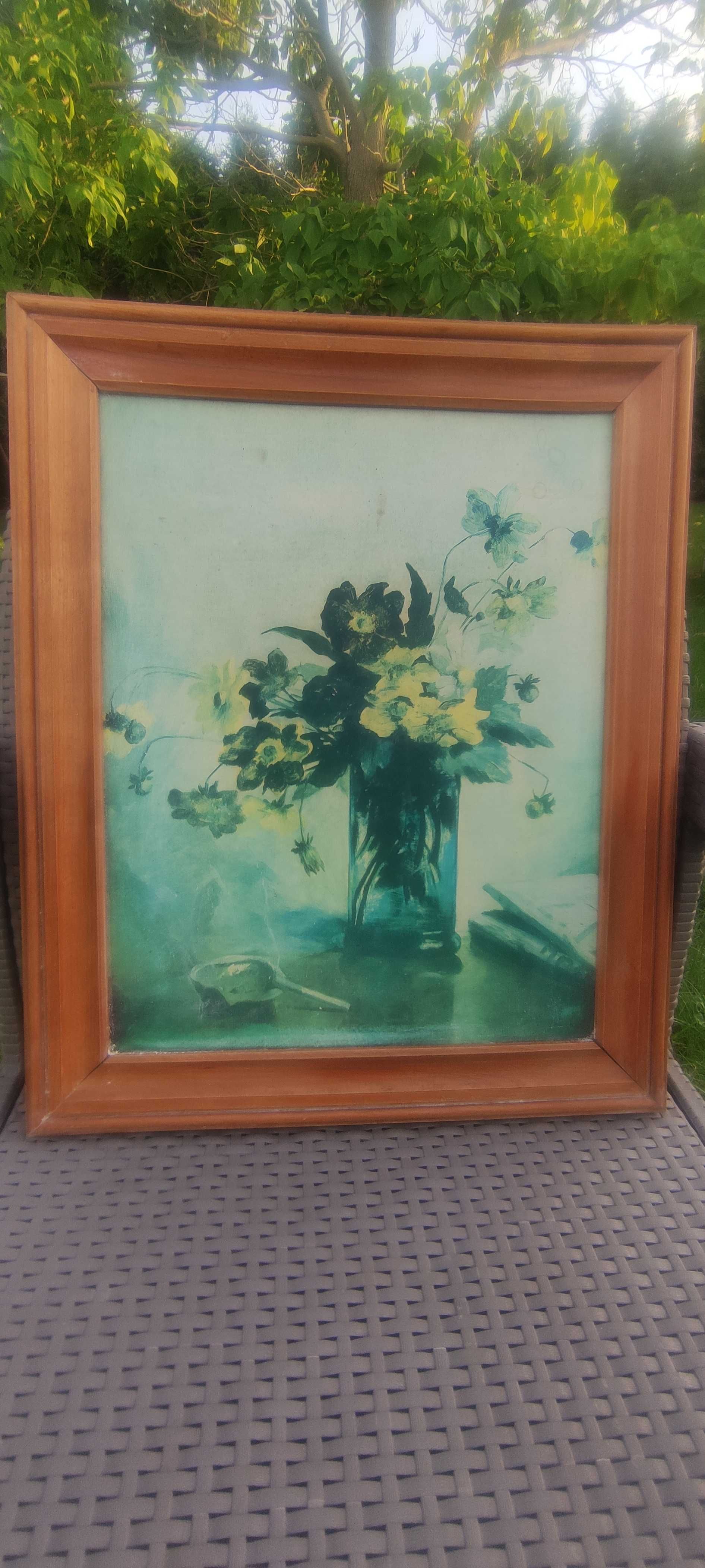 Obraz "Kwiaty w wazonie" Maria Gażycz replika