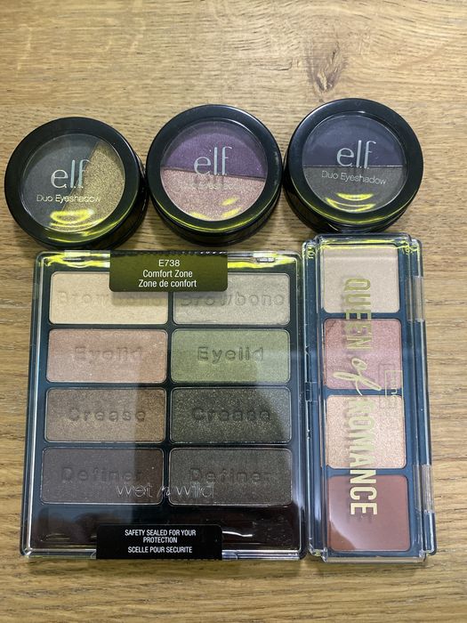 Zestaw cieni do powiek - nowe. E.L.F, wet n wild