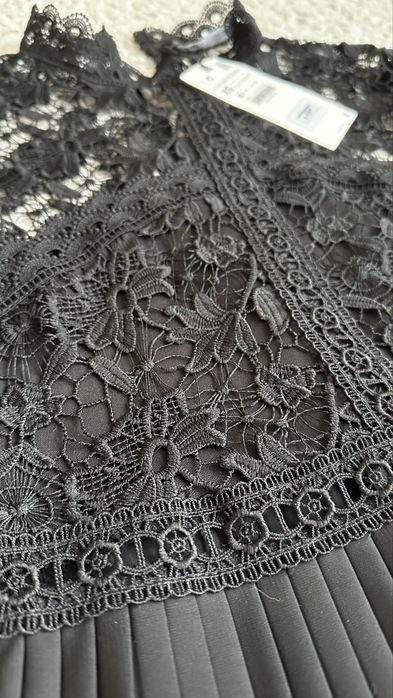 Нова святкова чорна сукня Zara, лімітована колекція, XS