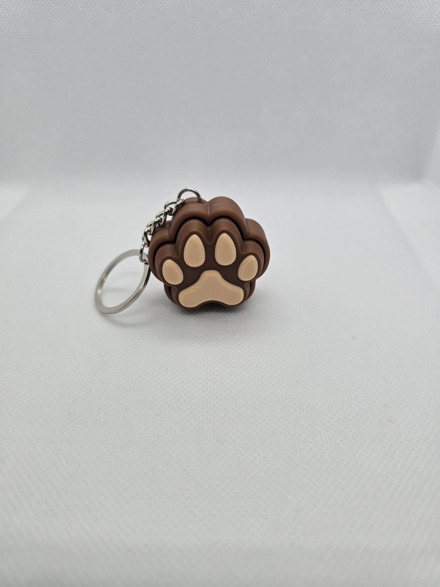 Brelok do kluczy Fidget Clicker Psia łapka