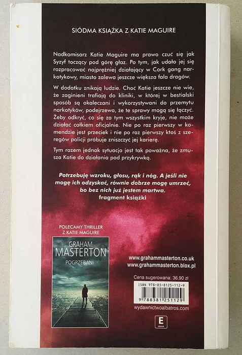 Martwi za życia Graham Masterton Seria z detektyw Katie Maguire tom 7