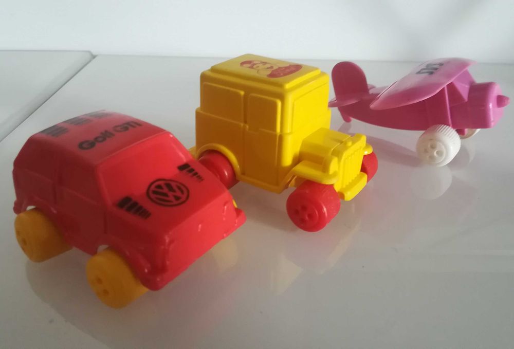 Viking toys Sweden auto VW Golf, Ford i samolot