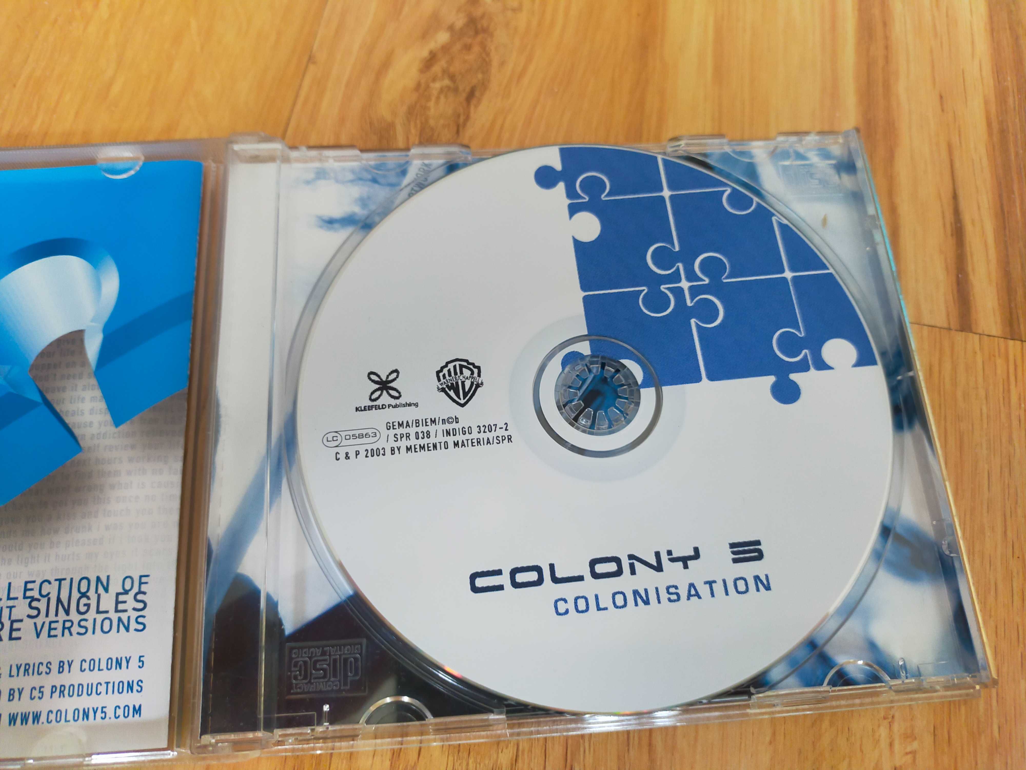 COLONY 5 -"Colonisation". CD Jak nowa !