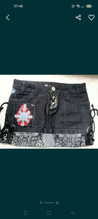 Мини-юбка philipp plein