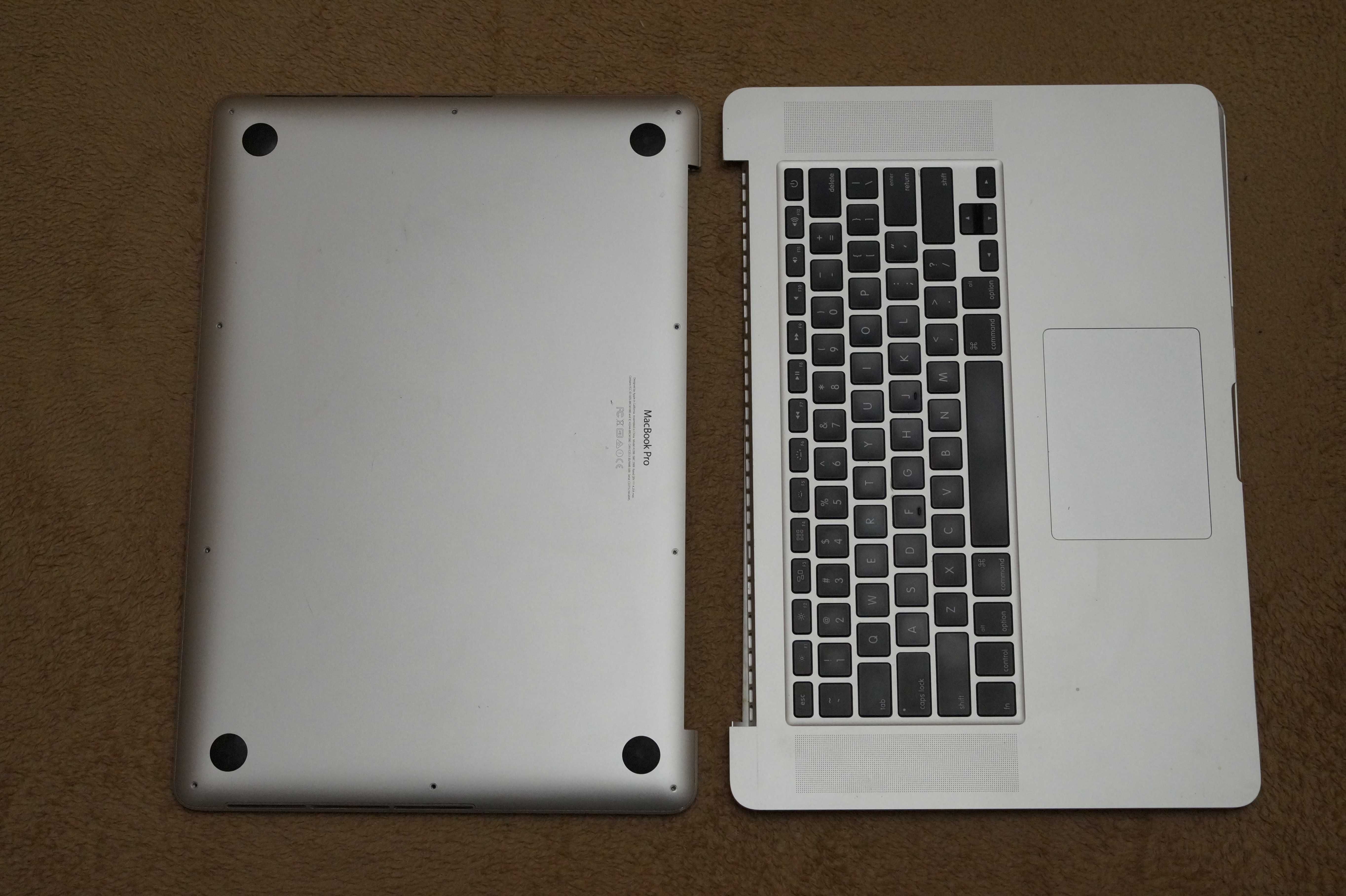 Macbook Pro 15 A1398 - батарея, клавиатура и ++