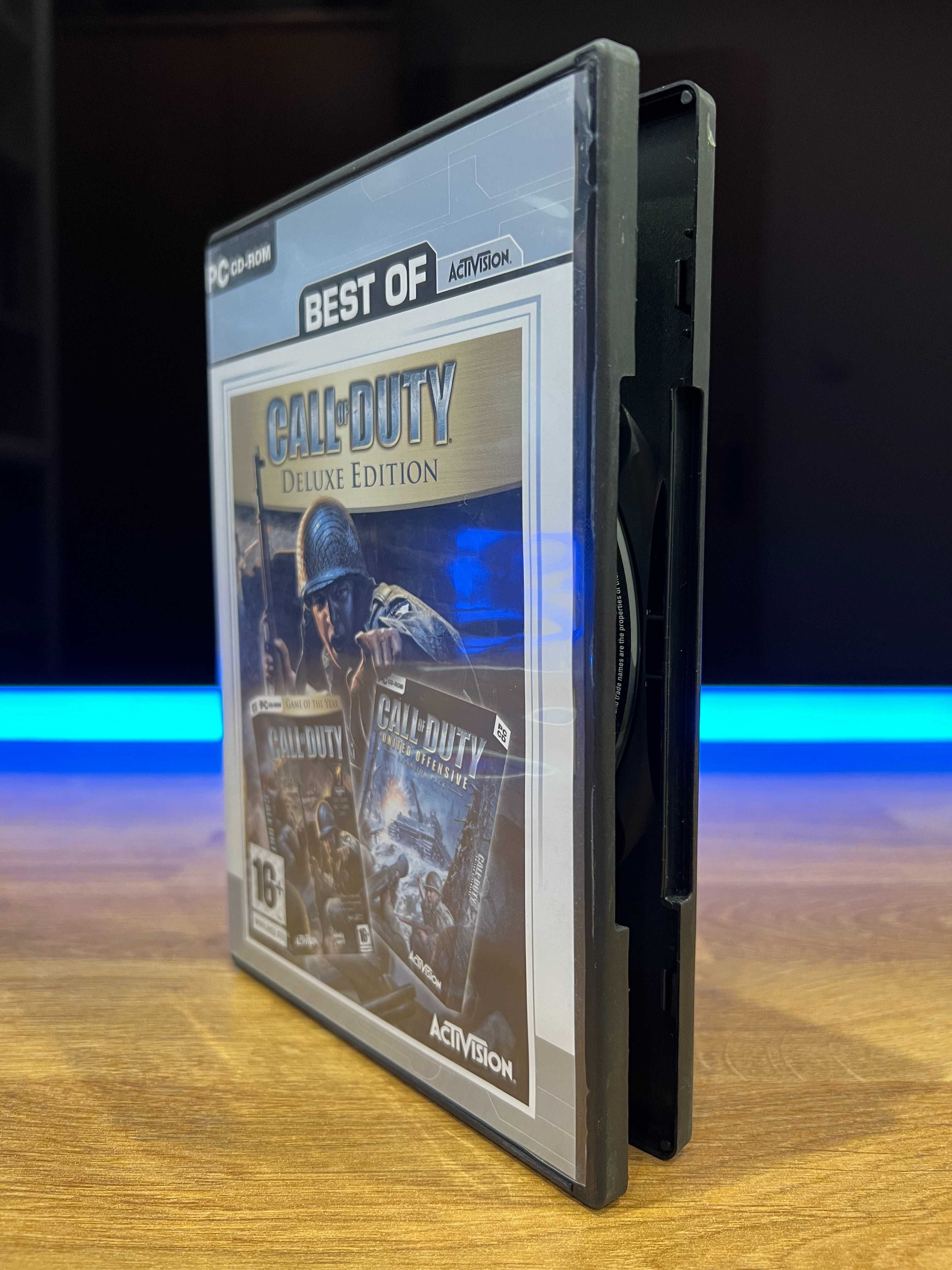 Call Of Duty Deluxe Edition (PC EN 2004) DVD BOX kompletne wydanie