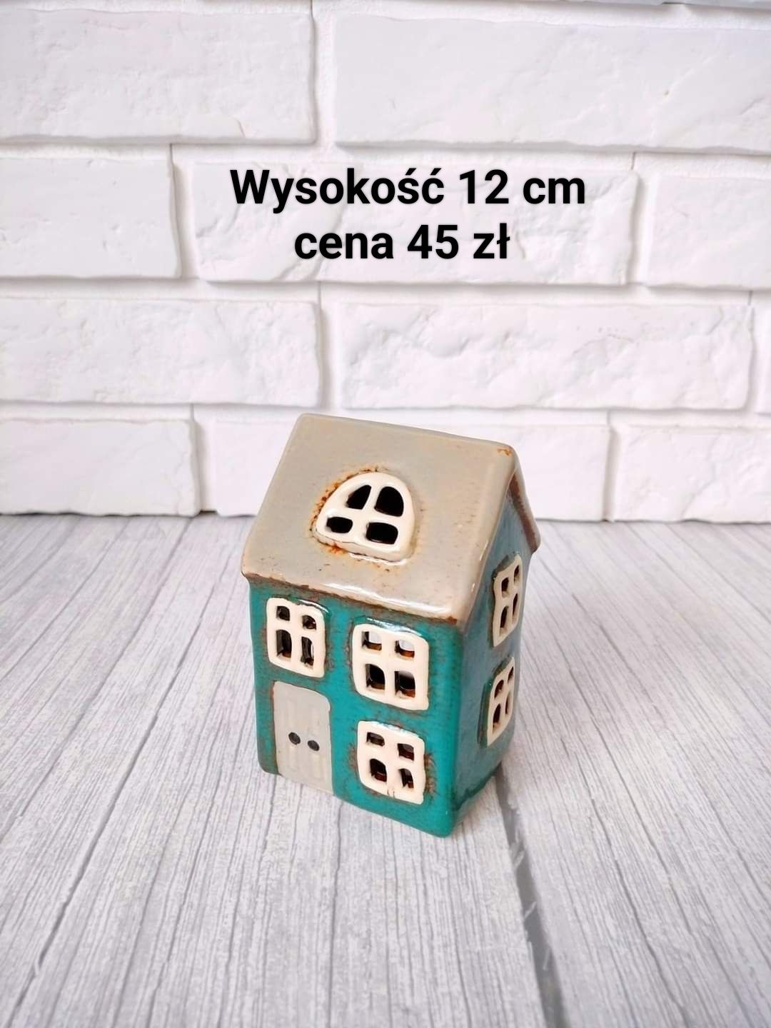 Domek ceramiczny w stylu skandynawskim wzory