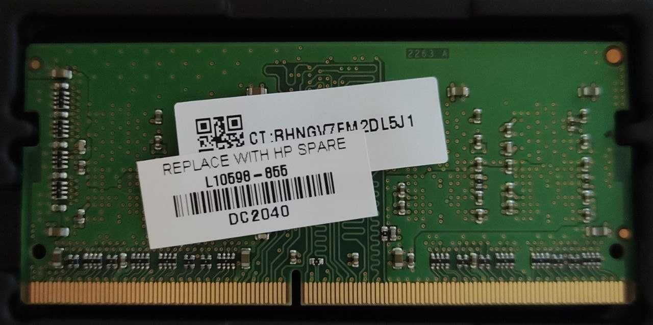 Модуль пам'яті 4GB (4 ГБ) SO-DIMM DDR4 3200MHz