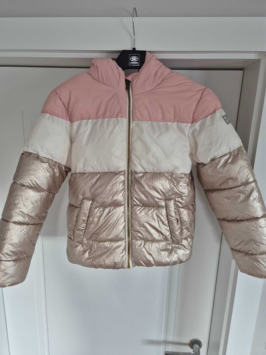Kurta dziecięca puchowa ocieplana zimowa Rozmiar 140 OKAIDI