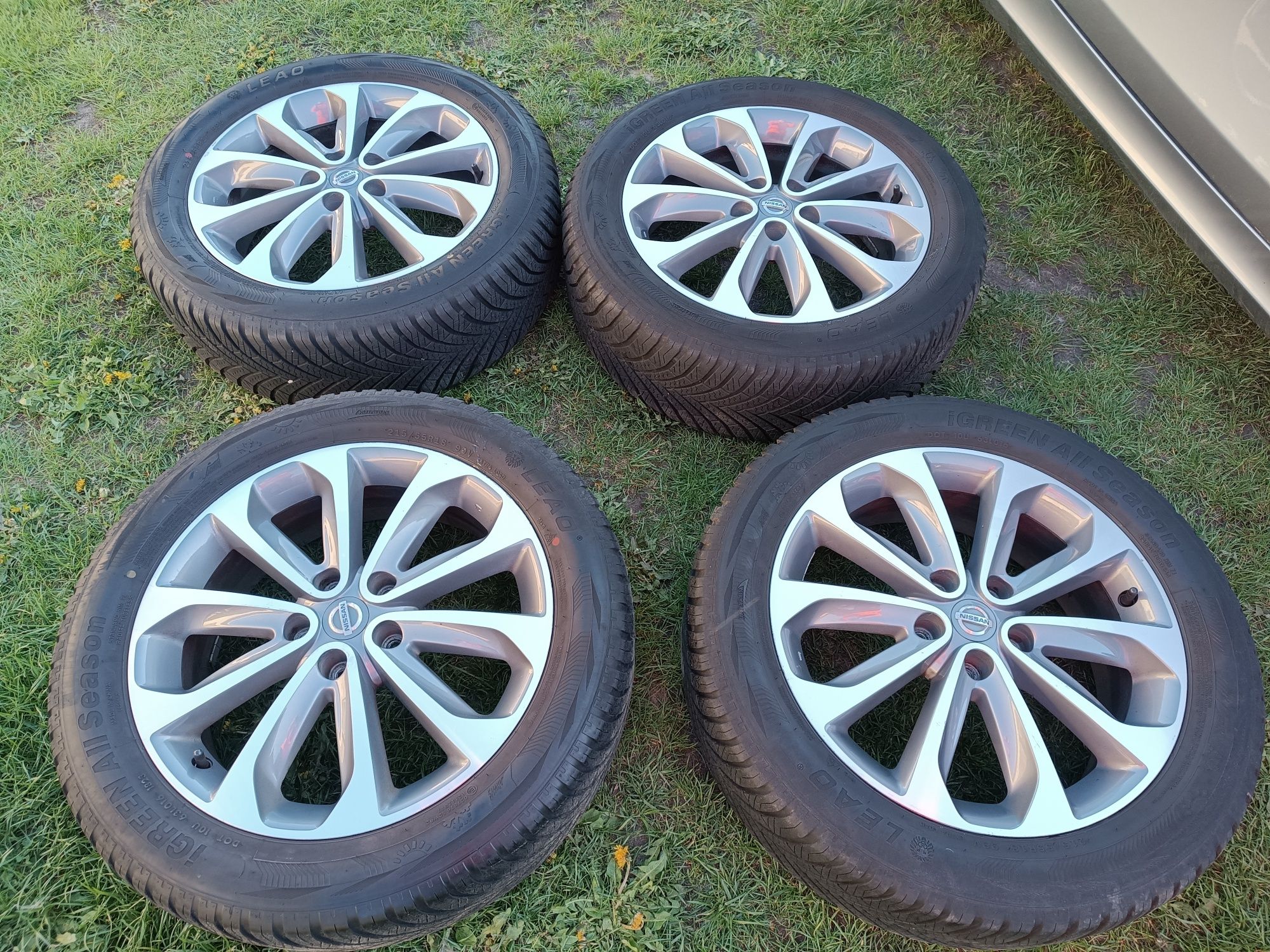 Oryginalne alufelgi 18 nissan Qashqai 5x114,3
