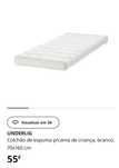 Colchão 70x160 IKEA