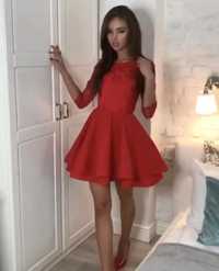 Czerwona sukienka imesia s