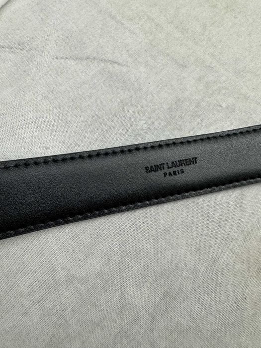 Pasek unisex 3cm Yves Saint Laurent z pudełkiem i torebka nowość 100cm