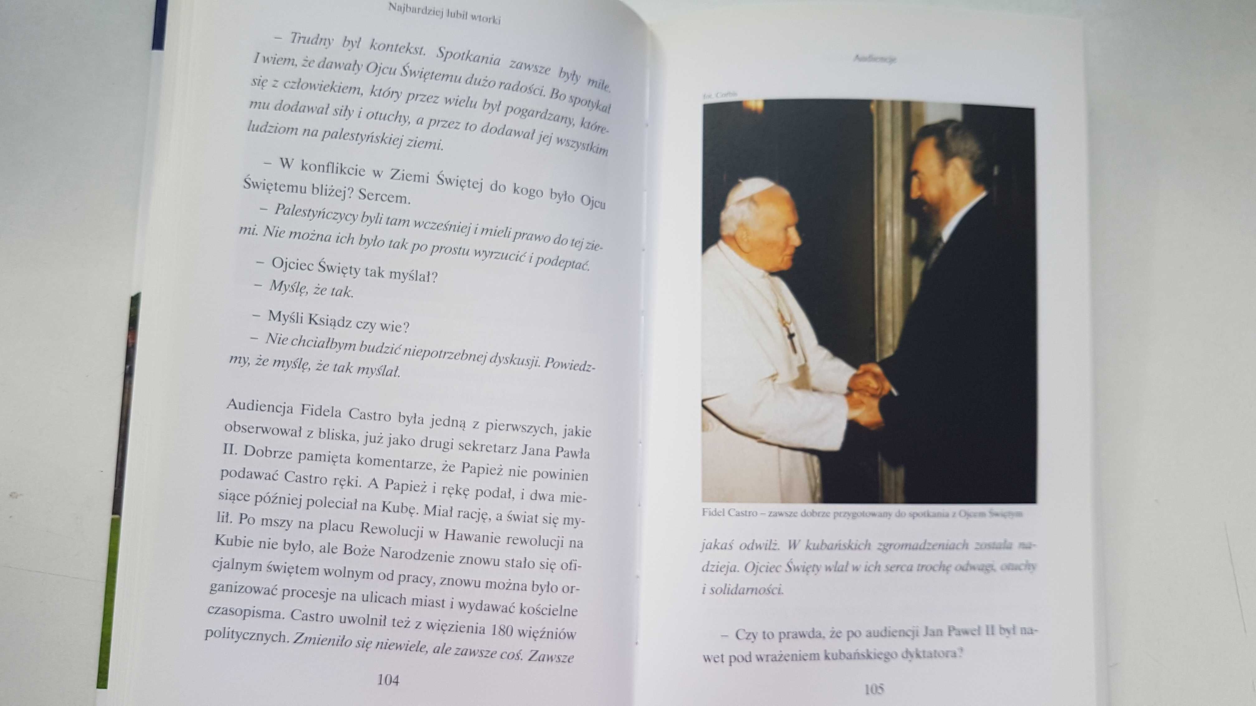ks. M. Mokrzycki... "Najbardziej lubił wtorki" (o JP II) - NOWA TANIO!