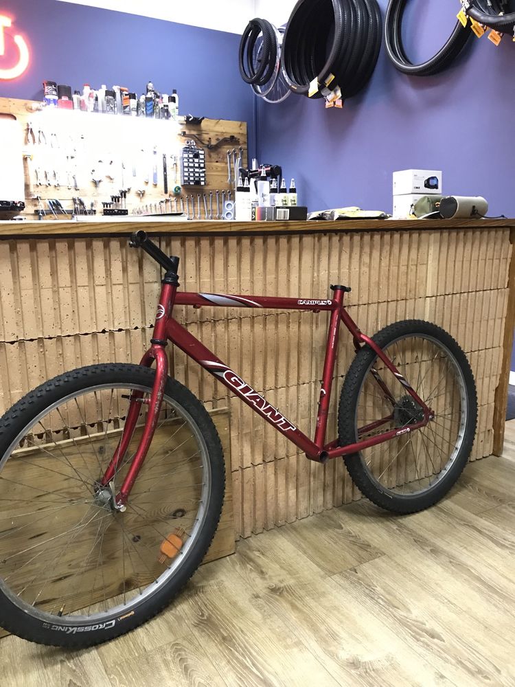 Rama frameset Giant Campus retro MTB stalowa 26”