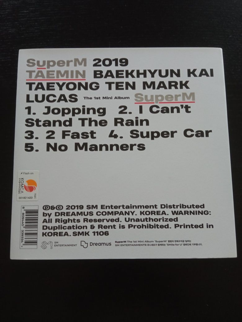 [Kpop album] SUPERM - SuperM-The (Taemin ver.)