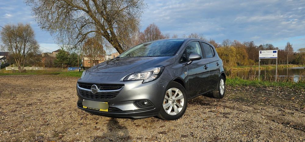 Opel Corsa E 1.4 turbo 100 KM, podgrzewana kierownica, szyba czołowa, fotel