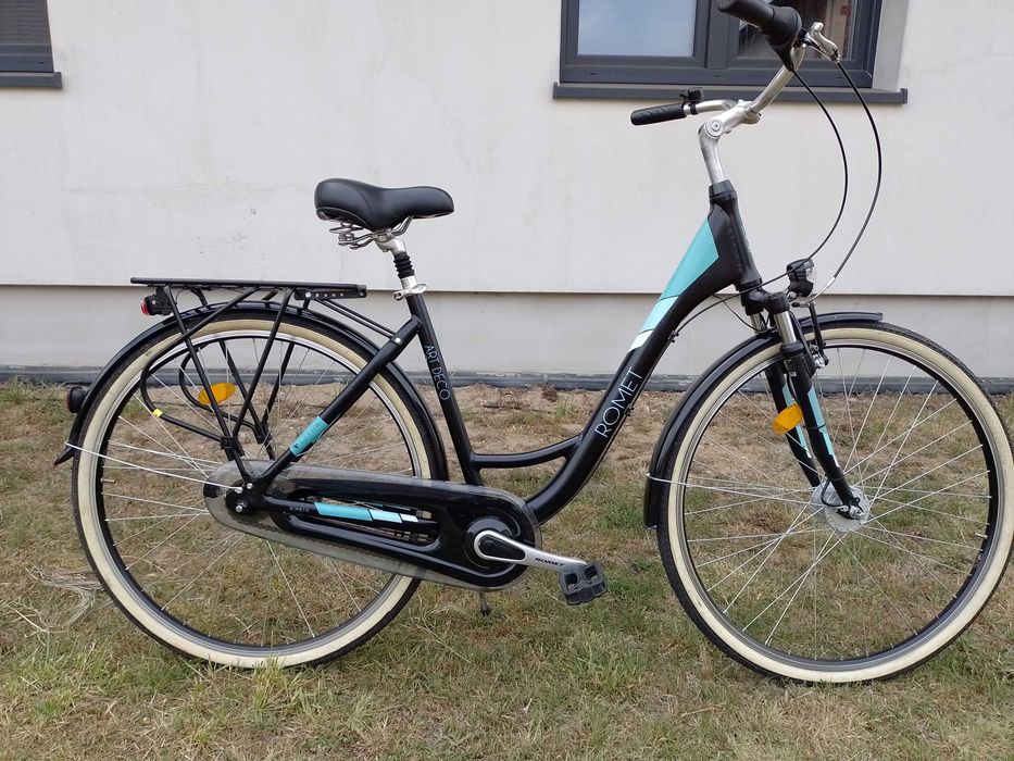 Rower Romet Art Deco 28", 7 Bieg. piasta Shimano Nexus. Super stan!.